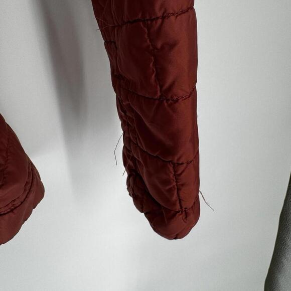 Patagonia jacket coat womens XS red nano puff hiking outdoor trail granola fall - Picture 6 of 9